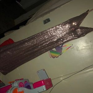 rose gold prom/formal dress